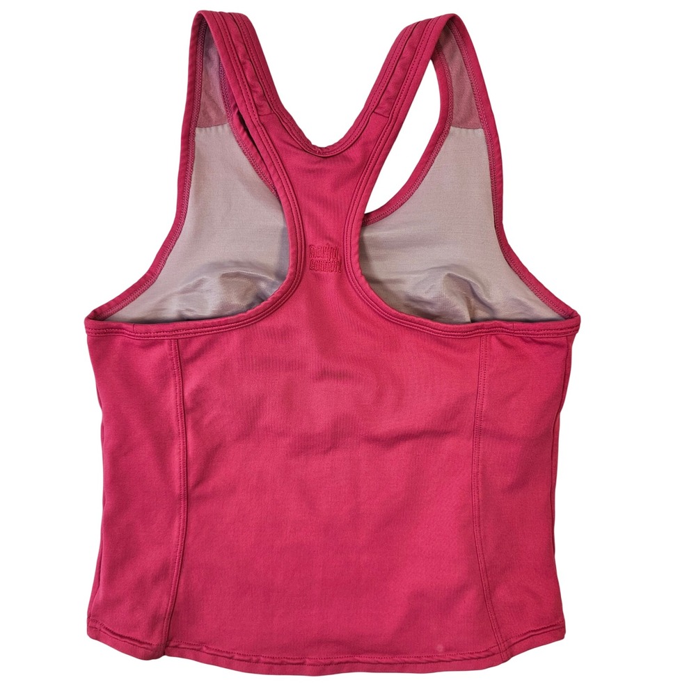 Moving Comfort Magenta Pink RacerbackAthletic Tank op Built-In Bra Medium 34-36B